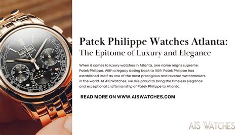 patek philippe watches atlanta